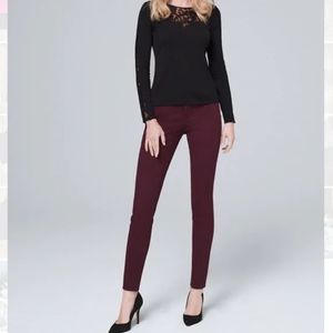 White House Black Market Mid-Rise Skinny Ankle Jeans Size 00